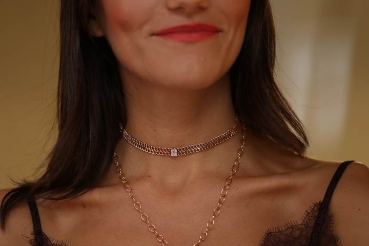 Baget Pırlanta Choker - REİS