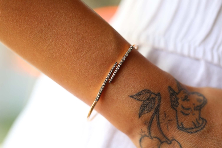 Claw Brown Bangle - REİS (1)