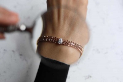 Damla Pırlanta ve Hasır Bilezik - REİS