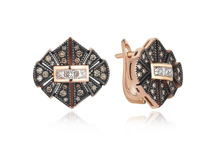 Gotham Grey Earrings - REİS (1)