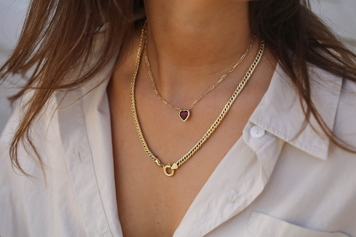 Heart Ruby Kolye - REİS (1)