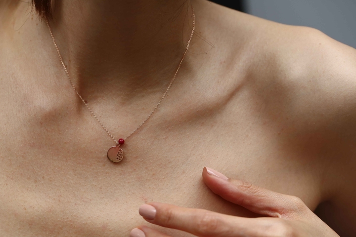 Nar Kolye Mercan Taşlı - REİS