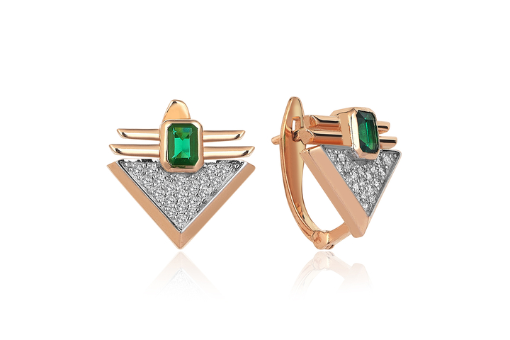 Prego Green Earrings - REİS (1)