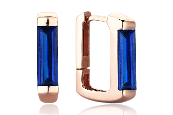 Safir Line Earrings - REİS (1)